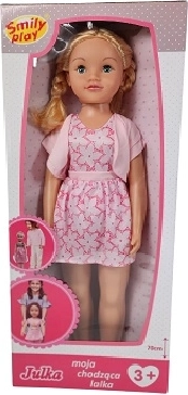Hodeča lutka Julka Smily Play, 70 cm