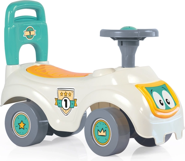 Dolu Sit'n Ride poganjalec avto z naslonjalom bel