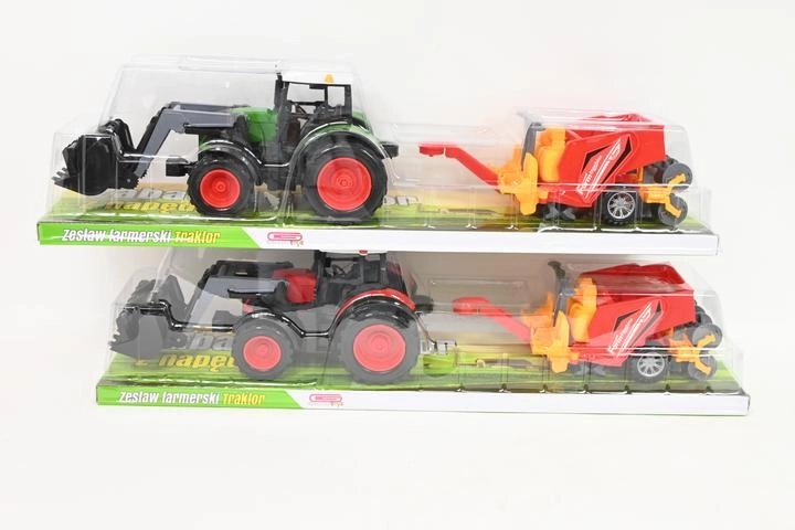Traktor s kmetijskim strojem (set)