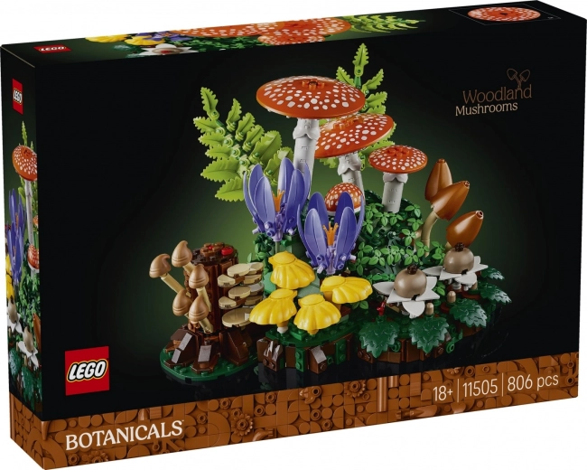 LEGO Botanicals gozdne gobe