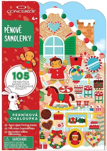 Peneaste nalepke CONCORDE medenjakova hišica