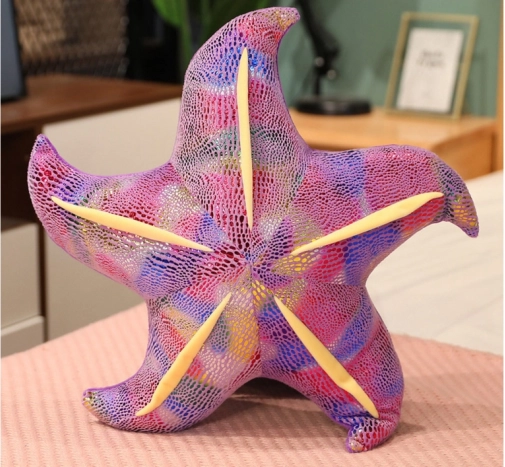 Plišasta vijolična morska zvezda blazina 20 cm