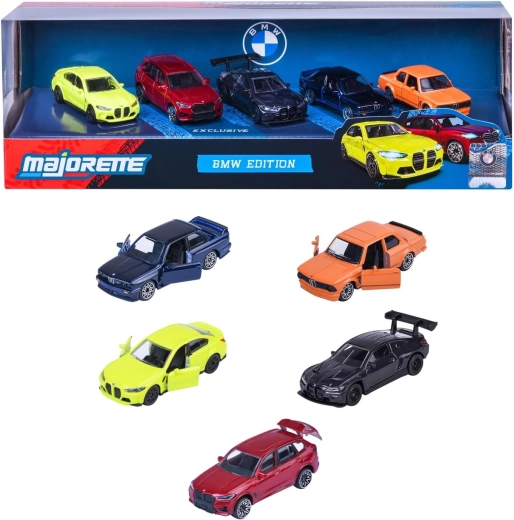 Darilni set Majorette BMW Edition – 5 kovinskih avtomobilčkov