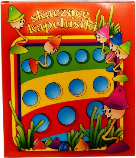 Skakajoči klobučki – spretnostna igra za otroke