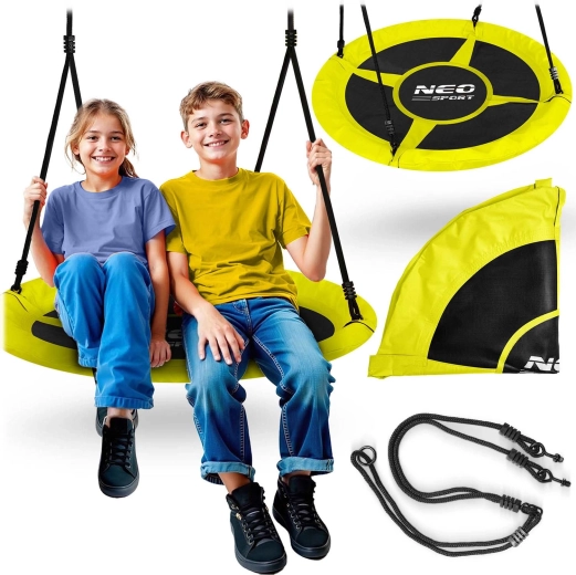 Gugalni krog štorkljino gnezdo Neo-Sport Swingo 105 cm