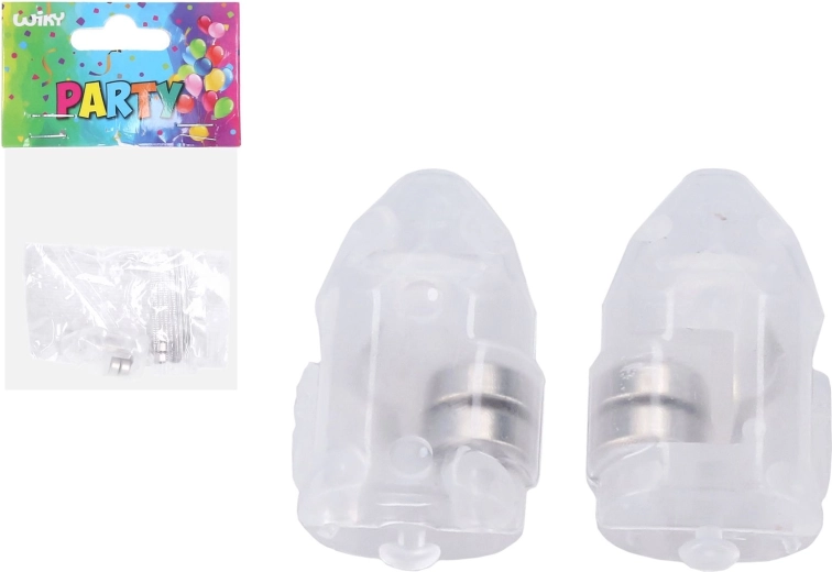 utripajoče LED lučke za balone in lampijone, 2 kosa