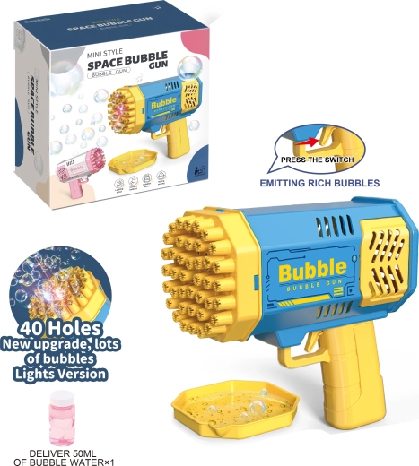 Bubble pištola Rocket s 40 odprtinami
