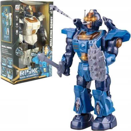 Interactive Robot with Light and Sound Effects