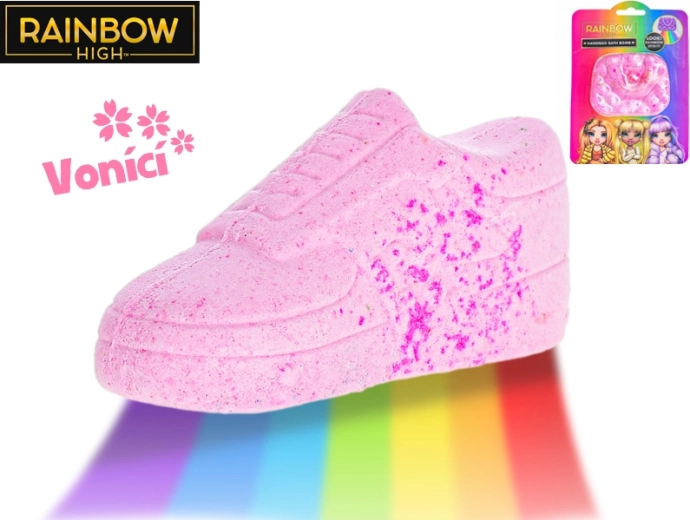 Kopalna bomba z mavričnim učinkom RAINBOW HIGH – 2 vrsti