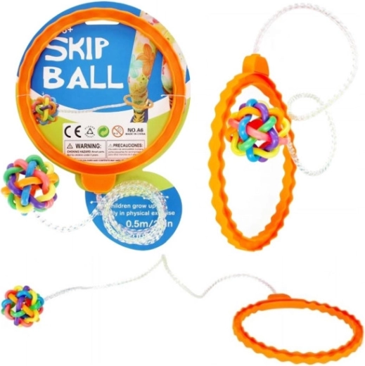 Skipper Hopper Ball with Handle in Soccer Design