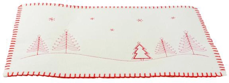 Filcani božični pogrinjek TORO 45 × 35 cm – mešanica barv