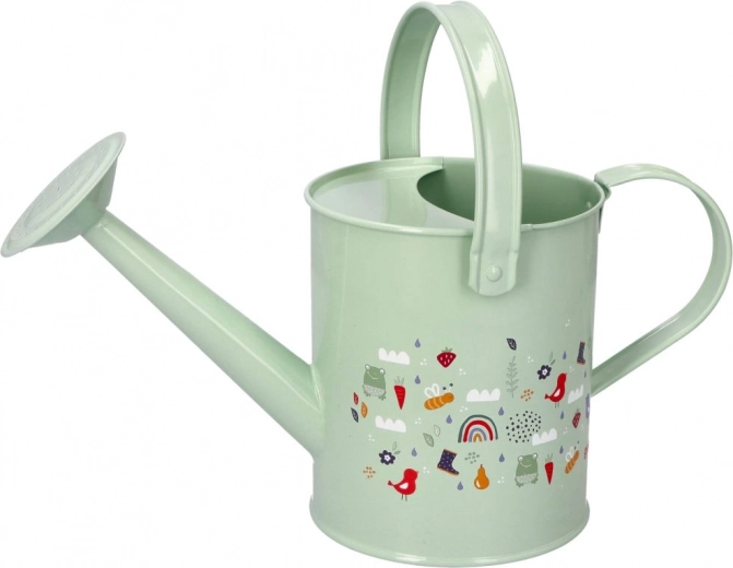 Vrtna kanglica s pomladanskim motivom