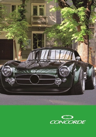 Zapisovalna knjiga A5, črtana 8 mm, 150 listov CONCORDE