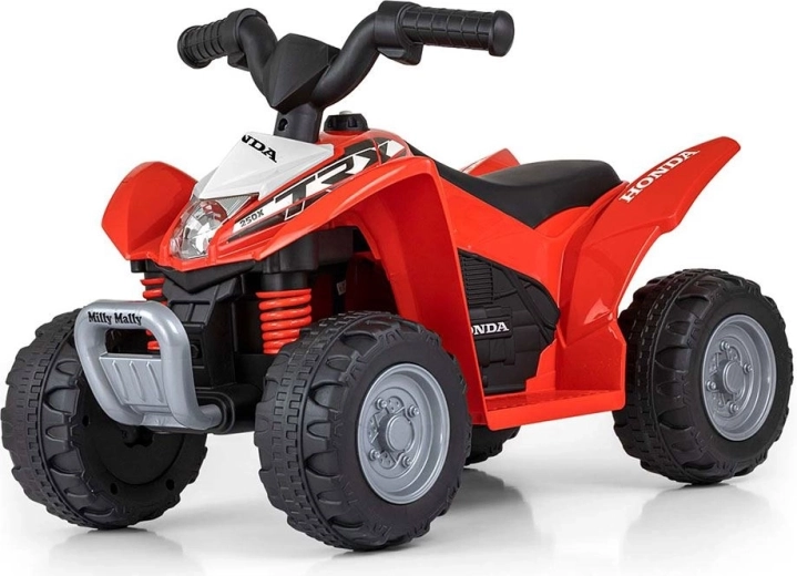 Električni otroški štirikolesnik Milly Mally Honda ATV rdeč