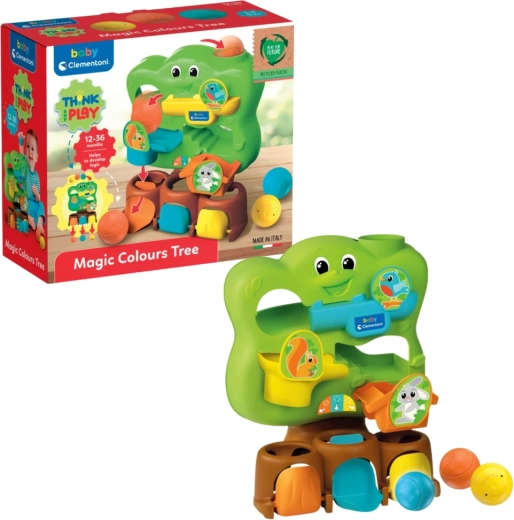 Clementoni Baby Magical Colorful Tree with Balls