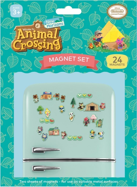 Komplet magnetkov Animal Crossing, 21 kosov
