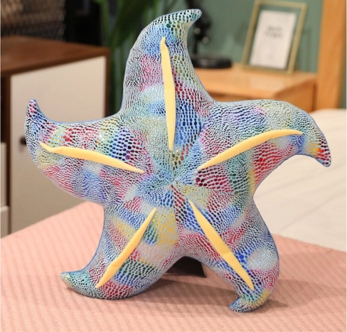 Plišasta modra zvezdica vzglavnik 20 cm