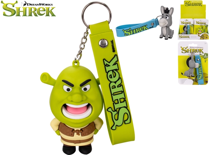 Obesek za ključe s figurico Shrek – 1 kos