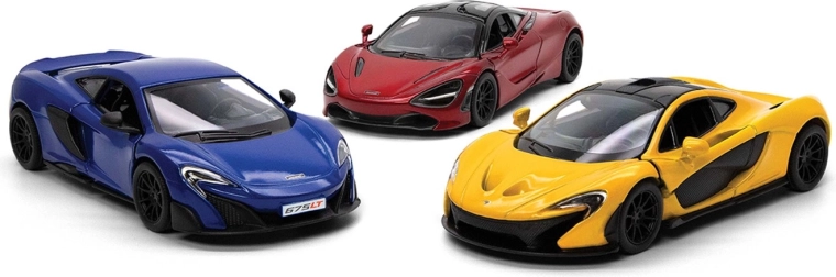 Kovinski model McLaren z vzvratnim navijanjem