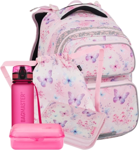 Bagmaster DOPI large school set for first-graders – butterflies