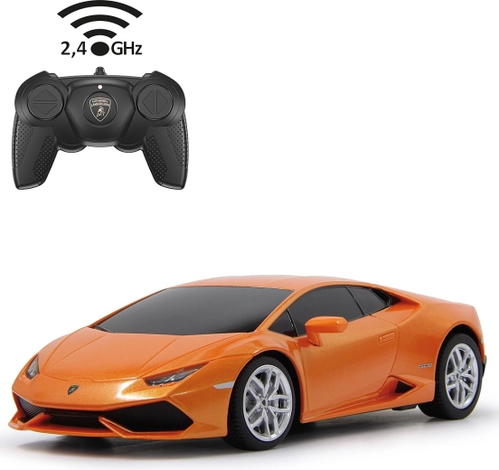 Jamara Lamborghini Huracán RC-avtomobil 1:24, 2,4 GHz, oranžen
