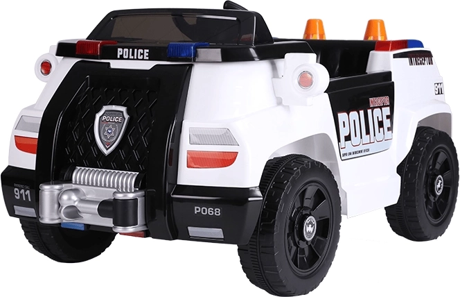 Otroški električni policijski avto 12 V z daljinskim upravljalnikom