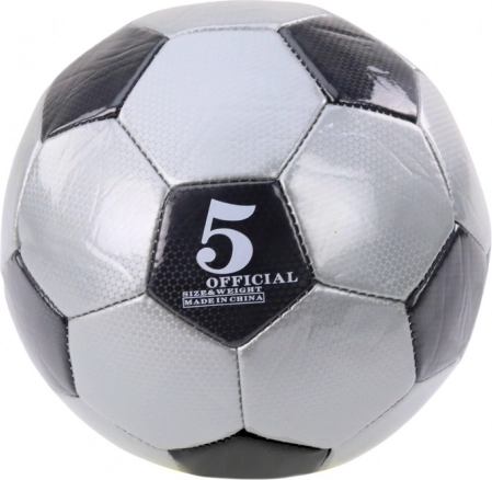 Nogometna žoga Classic 24 cm velikost 5 siva