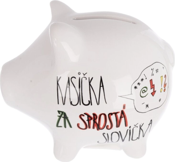Keramična hranilnica Sproste besede (majhna)