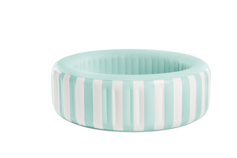 Napihljiv otroški bazen Coastal Luxe s črtami