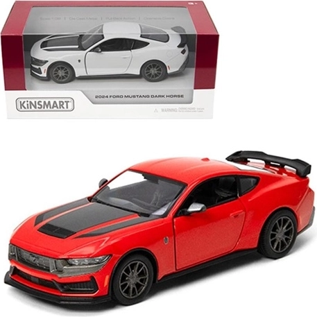 Kinsmart Ford Mustang Dark Horse 2024 kovinski model v merilu 1:38 – 1 kos