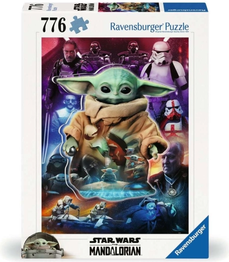 Ravensburger sestavljanka Star Wars Mandalorian: Grogújeva pot (776 kosov)