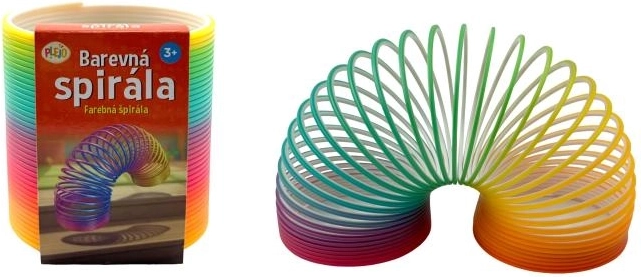 Barvita spirala PLEJO – magični stopniščni akrobat