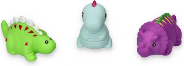 Komplet dinozavrskih igrač za kopel za otroke 9m+