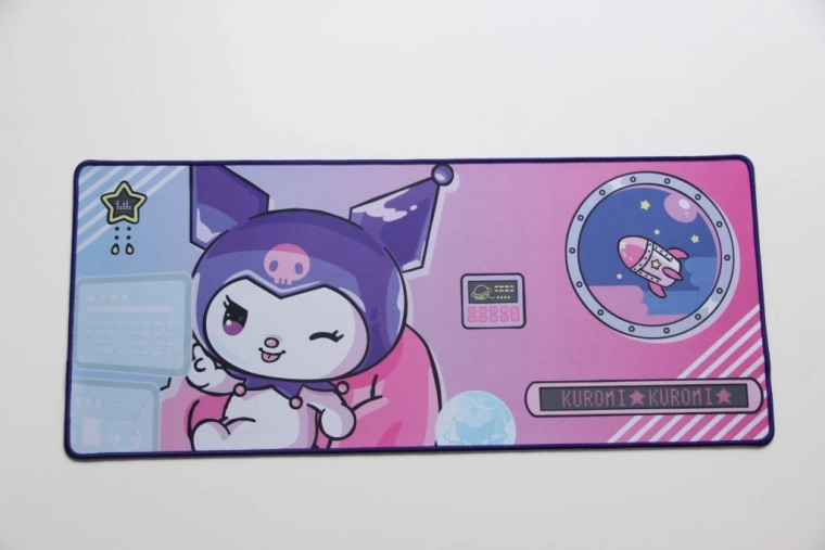 Hello Kitty jumbo desk gaming mat Kuromi