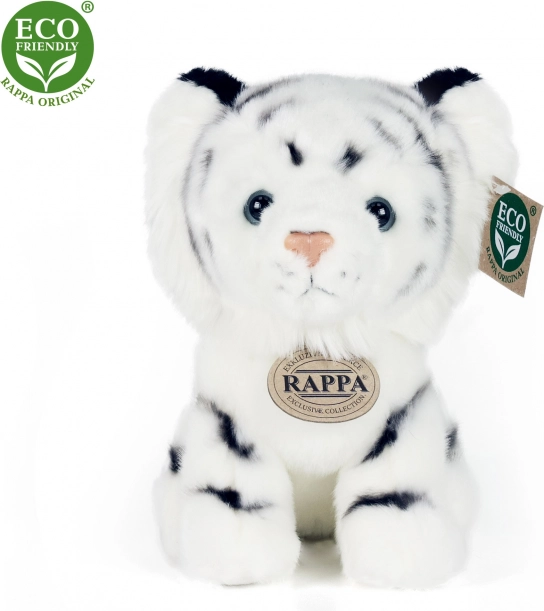 Bel plišast tiger 18 cm EKOLOŠKI