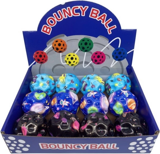 Žogica z vesoljskim motivom 7 cm