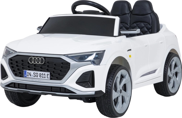 Električni avtomobilček Audi SQ8 za otroke z daljinskim upravljanjem, bel