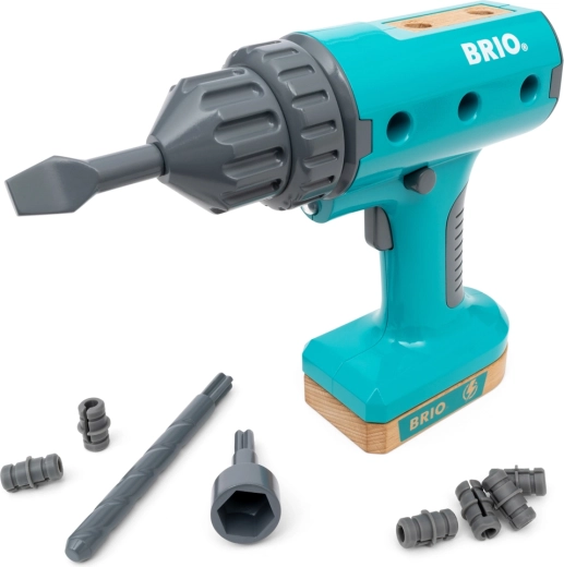 BRIO Builder akumulatorski vrtalnik za otroke