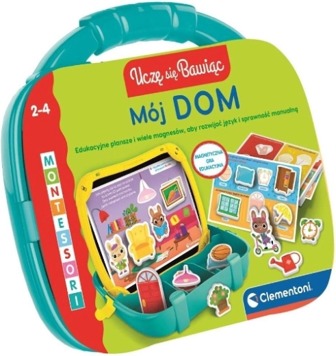 Izobraževalni magnetni kovček Moj dom