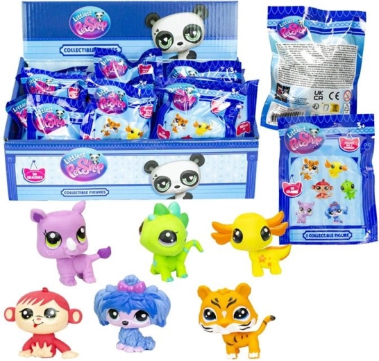 Figurica Littlest Pet Shop – gumijasta, mešanica vrst v vrečki