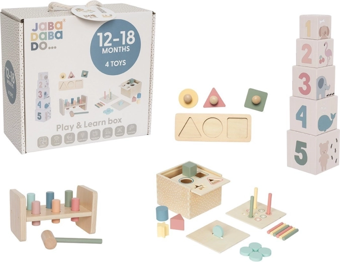 Jabadabado play & learn box 12–18 months