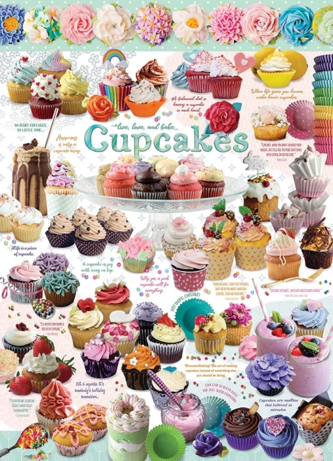 Sestavljanka COBBLE HILL čas za cupcake 1000 koščkov