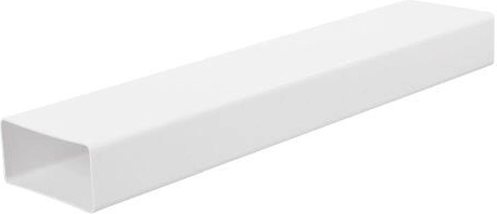 Ploski prezračevalni kanal 220 × 55 mm, dolžina 1 m