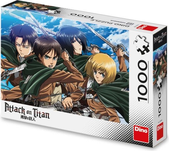 Puzzle Anime: Attack on Titan (1000 kosov)