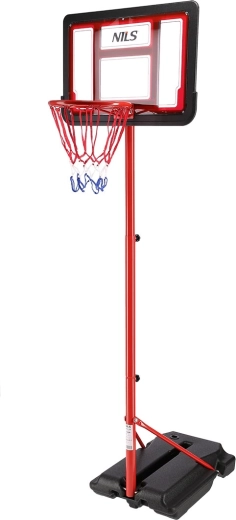 Otroški koš za košarko NILS ZDK881A – nastavljiv po višini in mobilen
