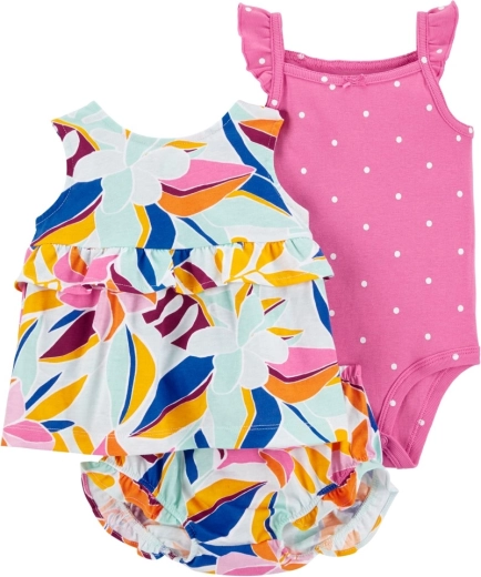 Carter's 3-delni set za dojenčka Multi Floral – 24 m