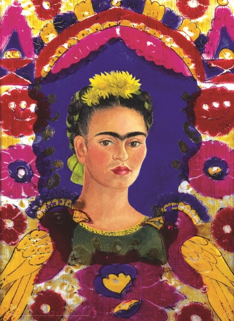 Sestavljanka Avtoportret Frida Kahlo, 100 kosov