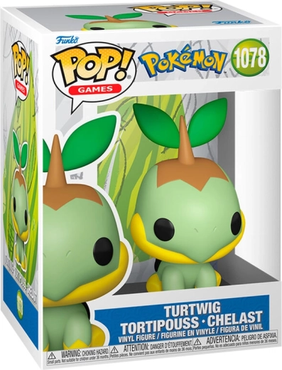 Funko Pop! Games Pokémon Turtwig (Chelast) #1078 - 1 kos
