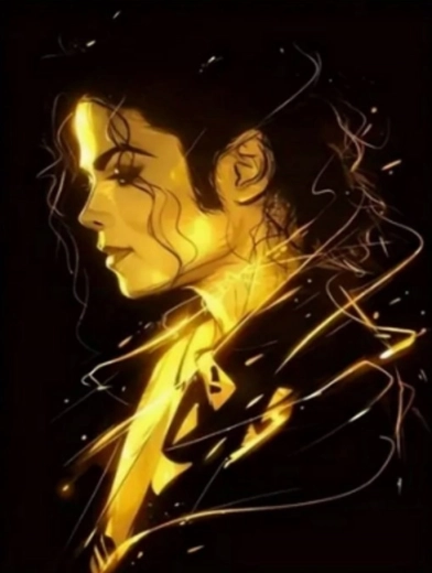 Paint by Numbers Michael Jackson 40 × 50 cm