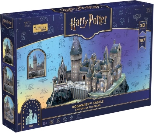 Cubic Fun Harry Potter grad Hogwarts 3D sestavljanka